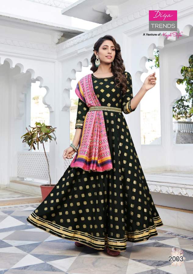 Festival Tadka 2 Heavy Rayon Exclusive Wear Fancy Kurti With Sharara Collection